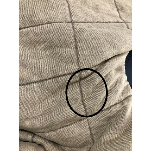 Free People Sports Rib Dolman Quilted Jacket Top Oversized Zip-Up M MWD 284979 - Picture 7 of 9